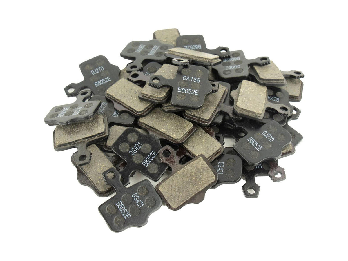 SRAM Skivbroms Road Organic, Quiet Steel plate 1 set (2 belägg) - endast bromsbelägg