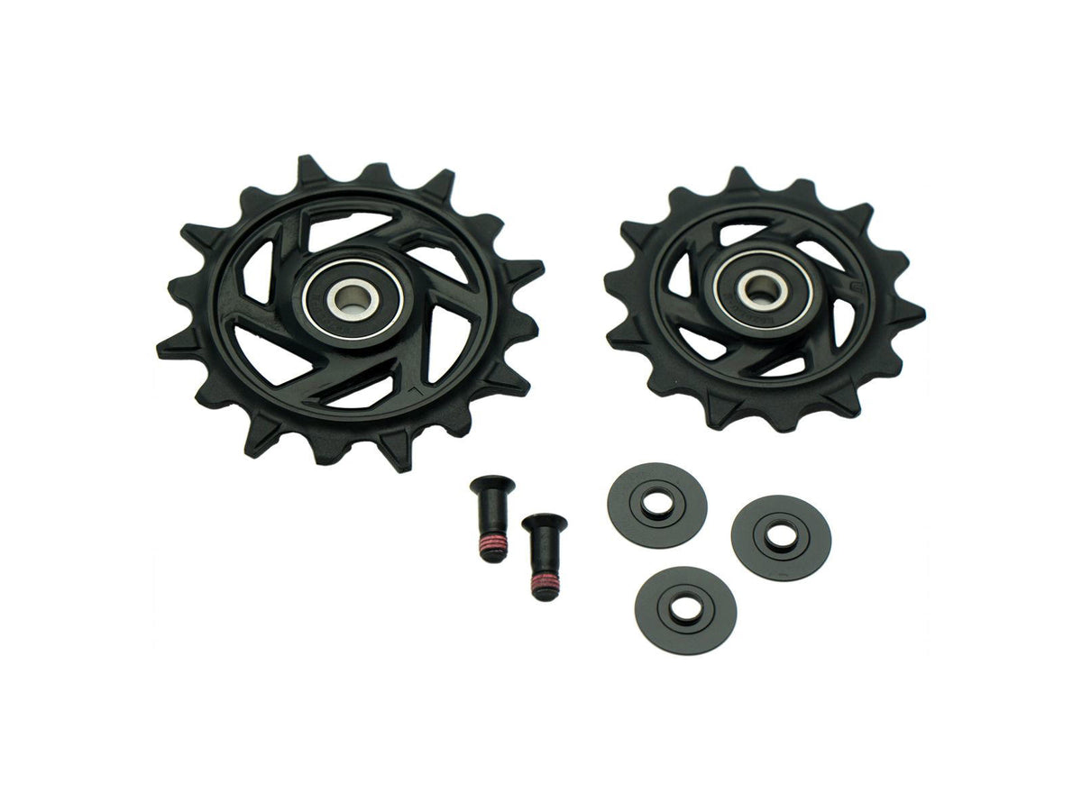 SRAM Pulley wheels X0 Transmission kit Steel bearings - T-Type rissat