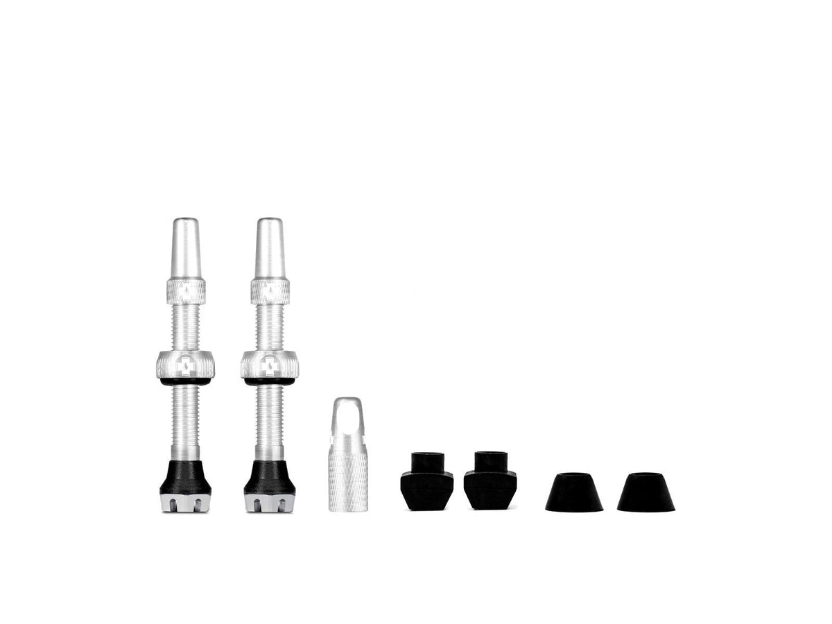MUC-OFF Tubeless Valve Kit V. 2.0 60 mm - red tubeless valve pair