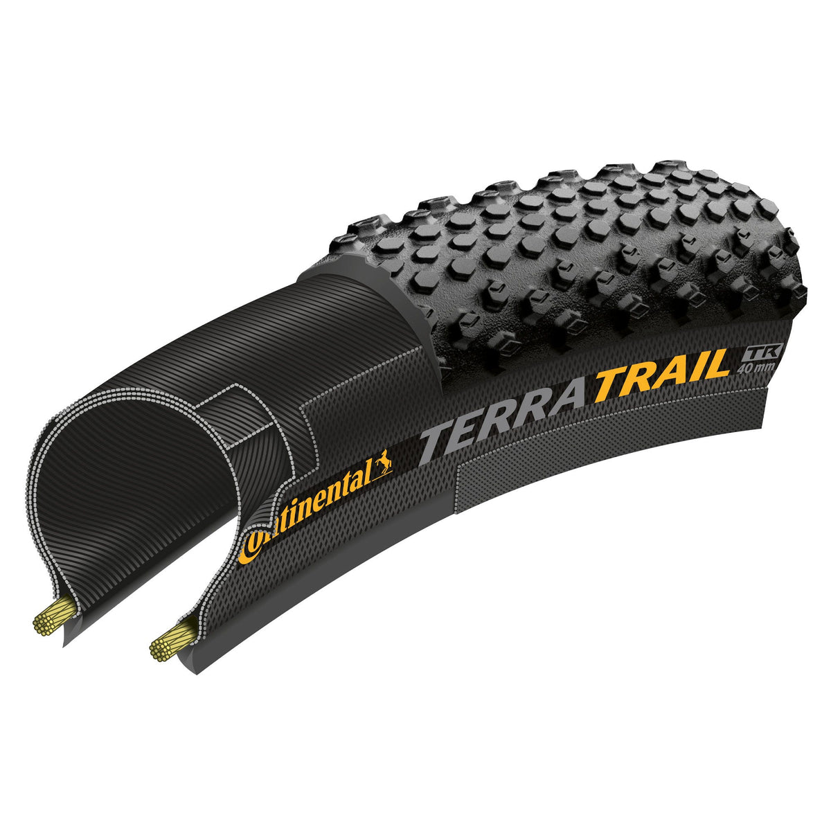 CONTINENTAL Terra Trail ProTection 27.5" 40-584 (650 x 40B), 27.5 x 1.50