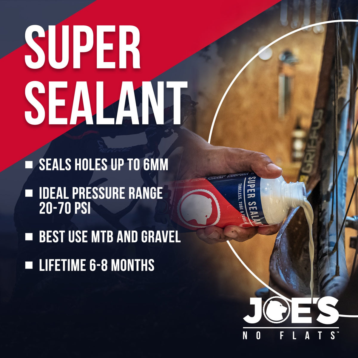 JOE'S Super Sealant 500 ml - däcktätningsmedel