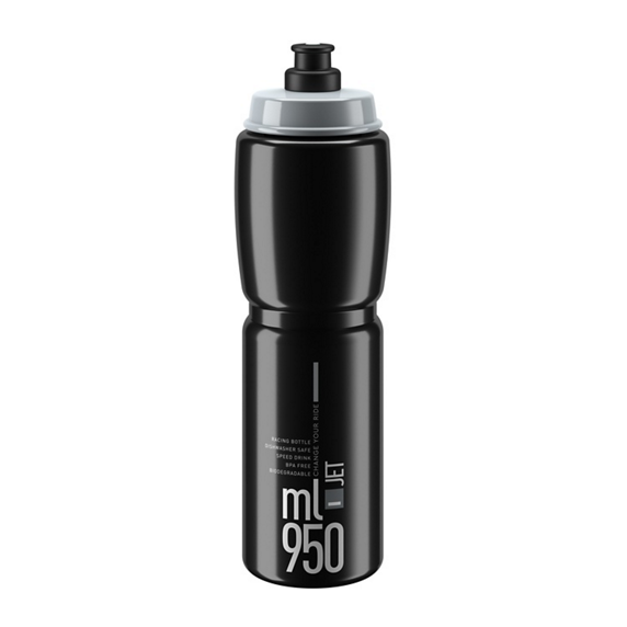 Juomapullo Elite Jet 950 ml - musta