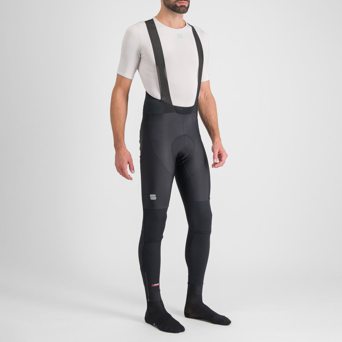 Sportiga Fiandre bibtight - vadderade cykelshorts för kallt väder