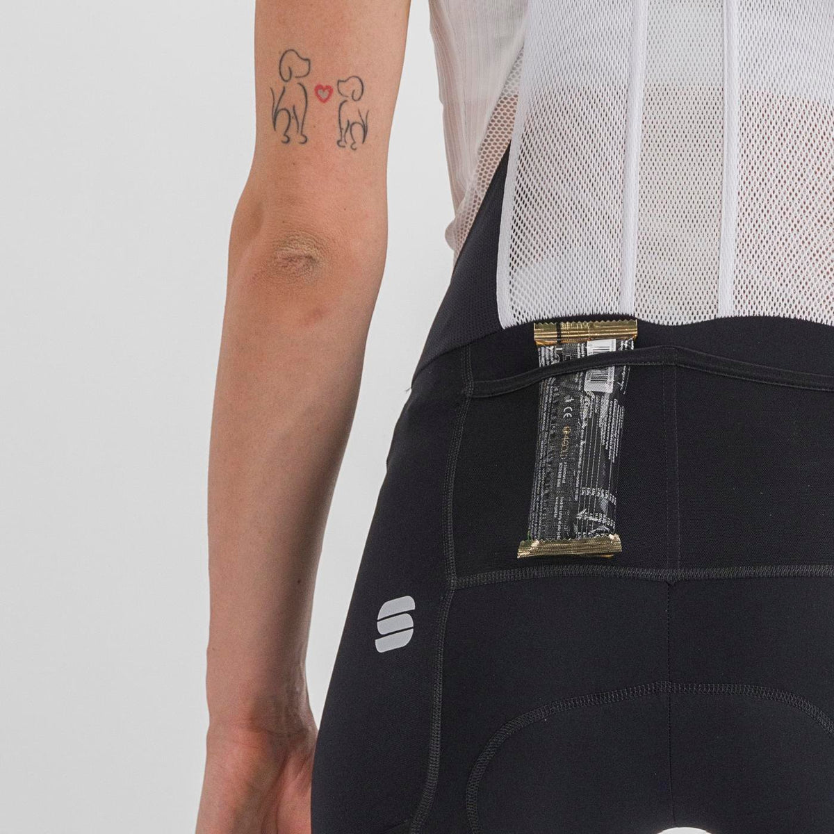 Sportful Supergiara W bibshort - grus cykelshorts för dam