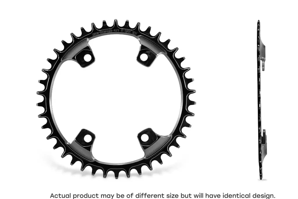 Garbaruk chainring for Shimano GRX - ovaali eturatas