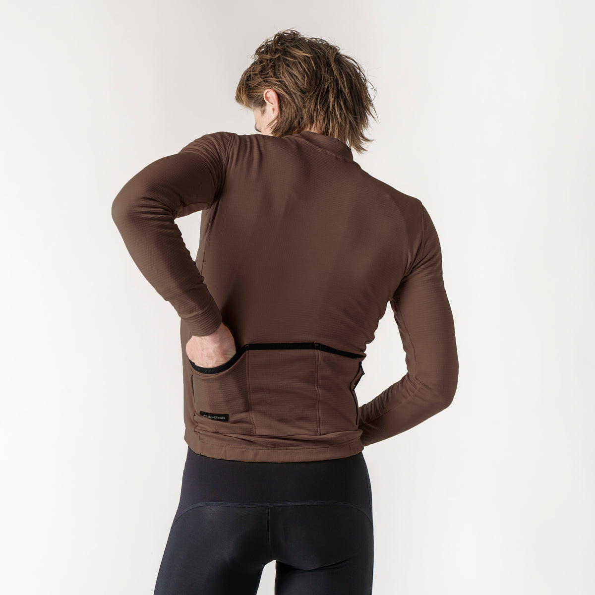GripGrab EXPLR Merinotech Thermal Long Sleeve Jersey - pitkähihainen pyöräilypaita