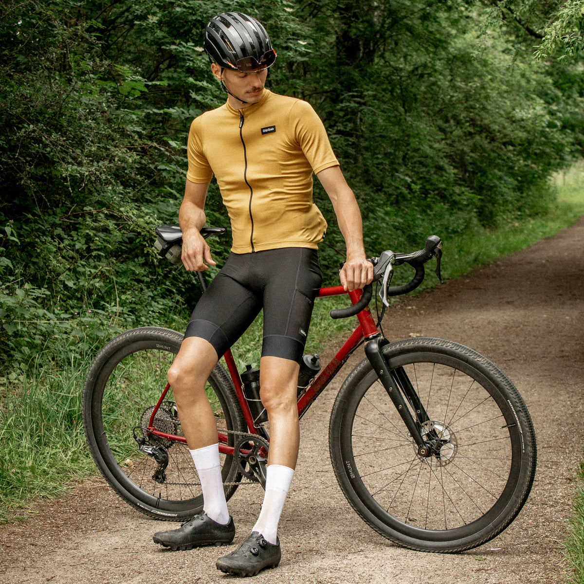 GripGrab EXPLR Cargo Bib Shorts - pehmustetut pyöräilyhousut