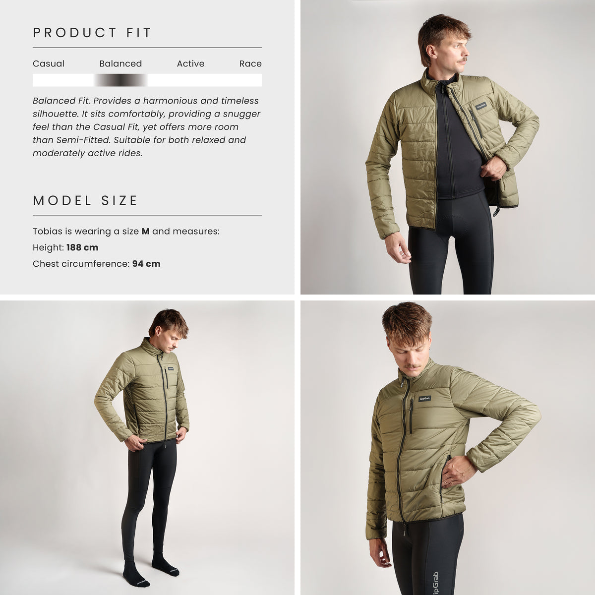 GripGrab EXPLR Insulated Jacket - talvitakki pyöräilyyn