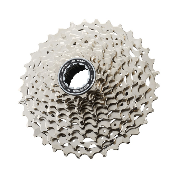 SHIMANO 105 Kasetin hammaspyörä CS-R7101-12 12-vaihteinen 11-34T