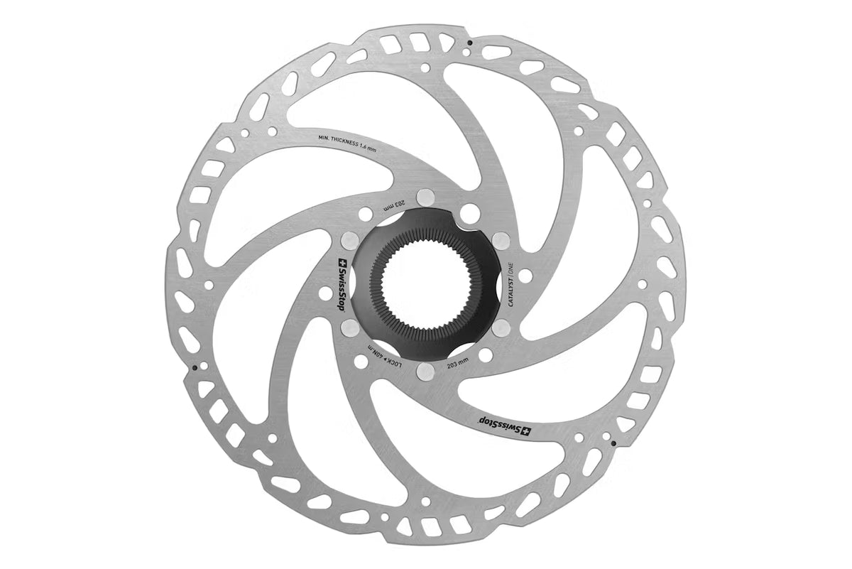 SwissStop Disc Brake Rotor Catalyst One Centerlock - jarrulevy