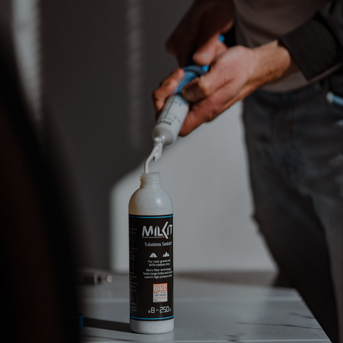 milKit Road & Gravel Tubeless Sealant - renkaantiivistysaine