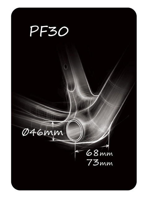 Token PF30 keskiö - Shimano 24 mm kammet