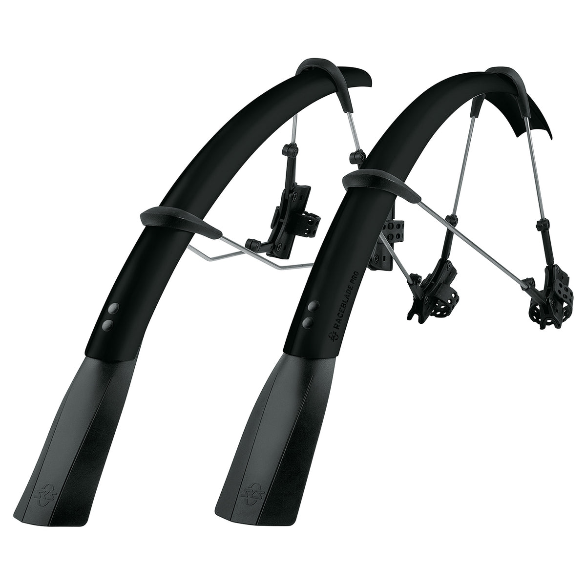 SKS Mudguard Raceblade Pro Front and rear 28" black matte - lokasuojat 20-25 mm renkaille