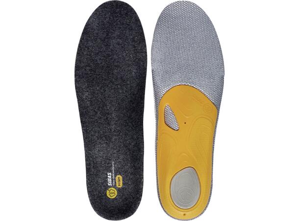 SIDAS 3FEET® MERINO HIGH - merinopohjalliset korkea jalkaholvi
