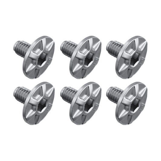 Shimano klossmonteringsskruvar (lätt modell M5 x 8 mm / 6 st) PD-R9100