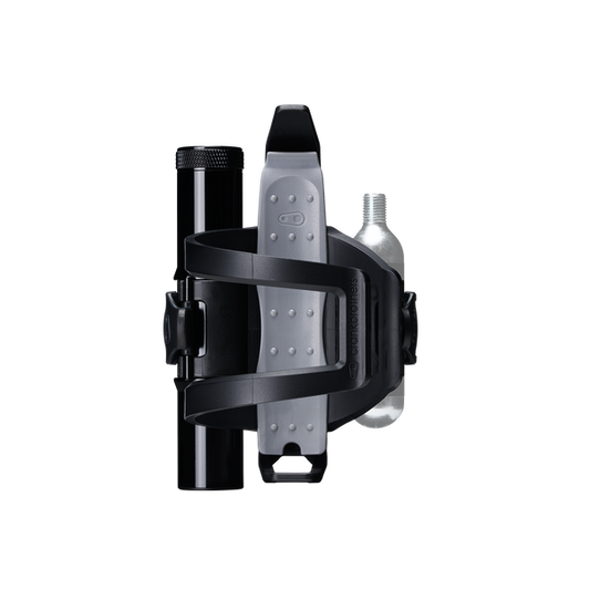 Crankbrothers Multi-tool S.O.S. BC18 - työkalusetti ja sivusta ladattava pulloteline