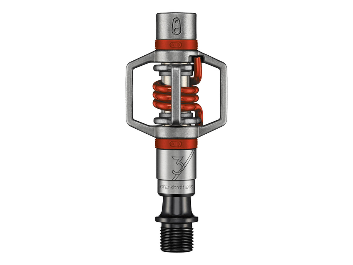 CRANKBROTHERS Pedal Eggbeater 3 Grå/Röd