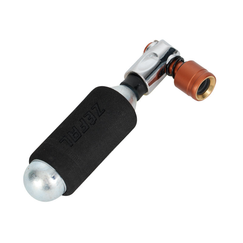 ZÉFAL Co2 pump EZ Big Shot - CO2 filling head bronze/silver