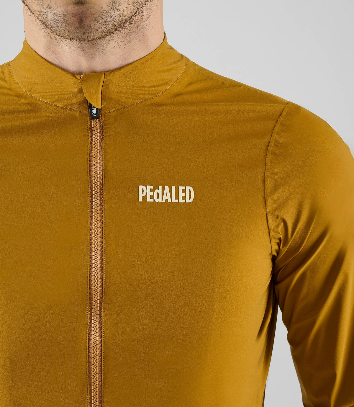 PEdALED Element Waterproof Jacket Mustard - vedenpitävä pyöräilytakki