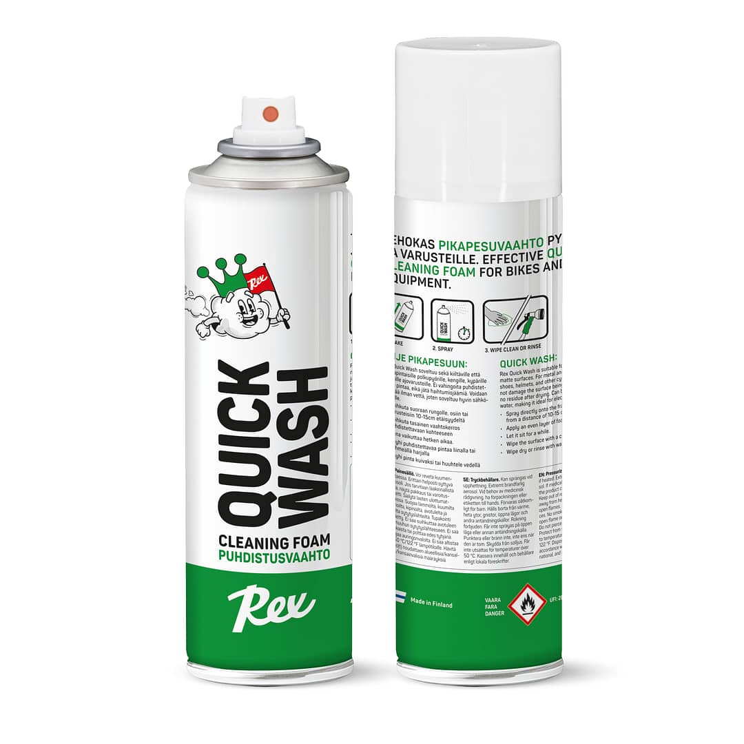 Rex Quick Wash foam detergent
